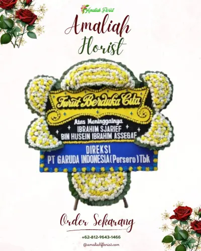 Papan Bunga Duka di Koto Pulai